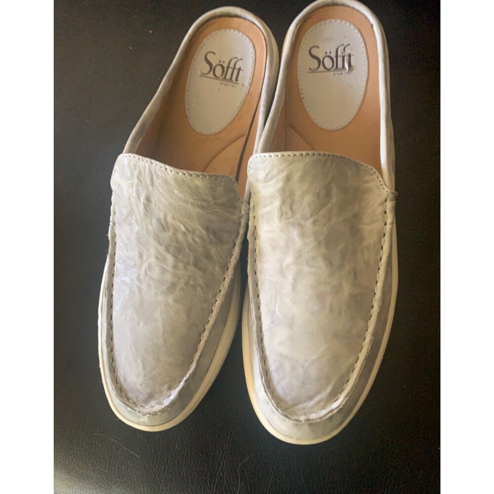 NWOT Sofft Somers Slip on Mocs Size 10 M Gray - Picture 3 of 4